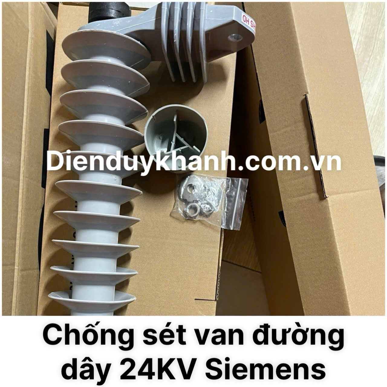 Chống sét van đường dây 24kV siemens